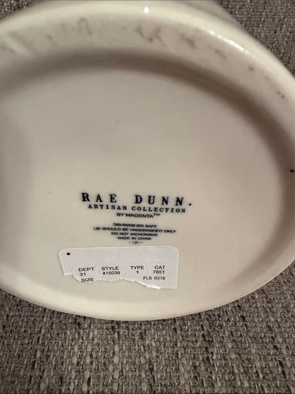 Rae Dunn cluck. HTF farm line canister - Picture 6 of 8